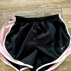 Nike dry fit black and pink shorts